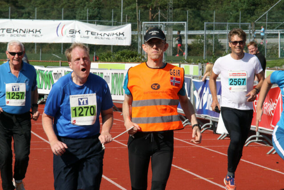 Svein Roar Kvamme og Eli Anne Dvergsdal vant 5 km i Knarvik 1P1A3323.jpg