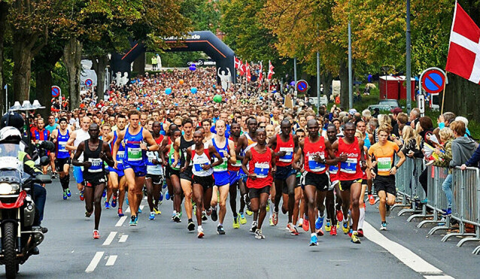 Åtte norske løp H. C. Andersen Marathon i Odense HCAndersen_start640