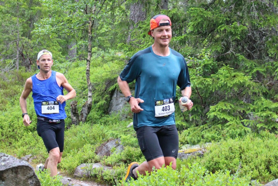 Løyperekorder av Stine Holager og Didrik Hermansen i Romeriksåsen på langs Hjalmar og Didrik 10 km _Foto_HåkonRekstad.jpg