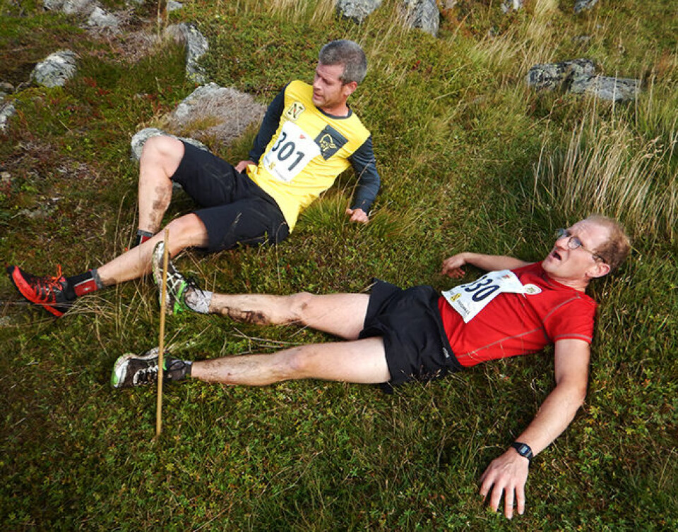 Dramatisk innspurt i motbakkeløpet Freikollen Opp FreikollenOpp-vinnere.jpg