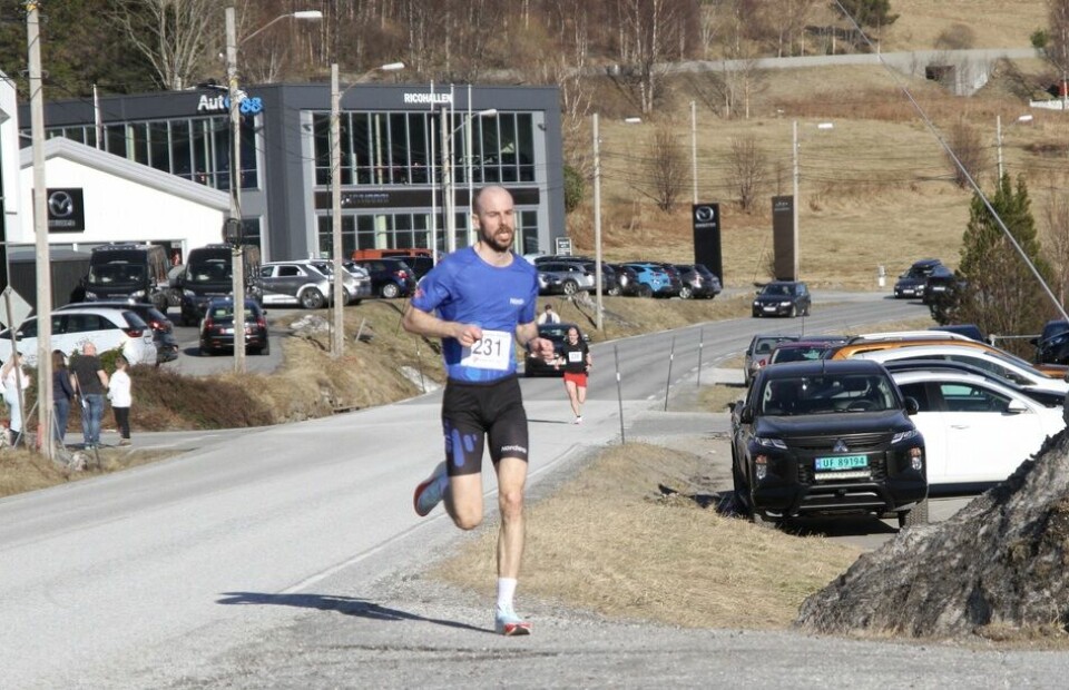Kamp om seieren på 10 km i Ålesund 10km_Ole_Petter_Schmedling