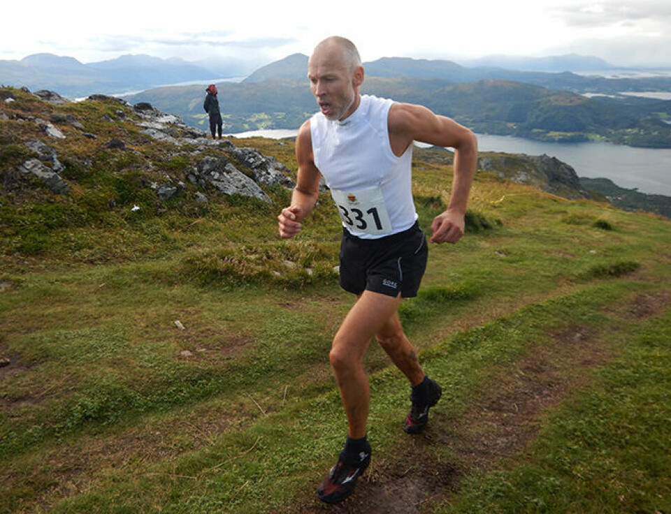 Dramatisk innspurt i motbakkeløpet Freikollen Opp Freikollen-Opp-Grønning.jpg