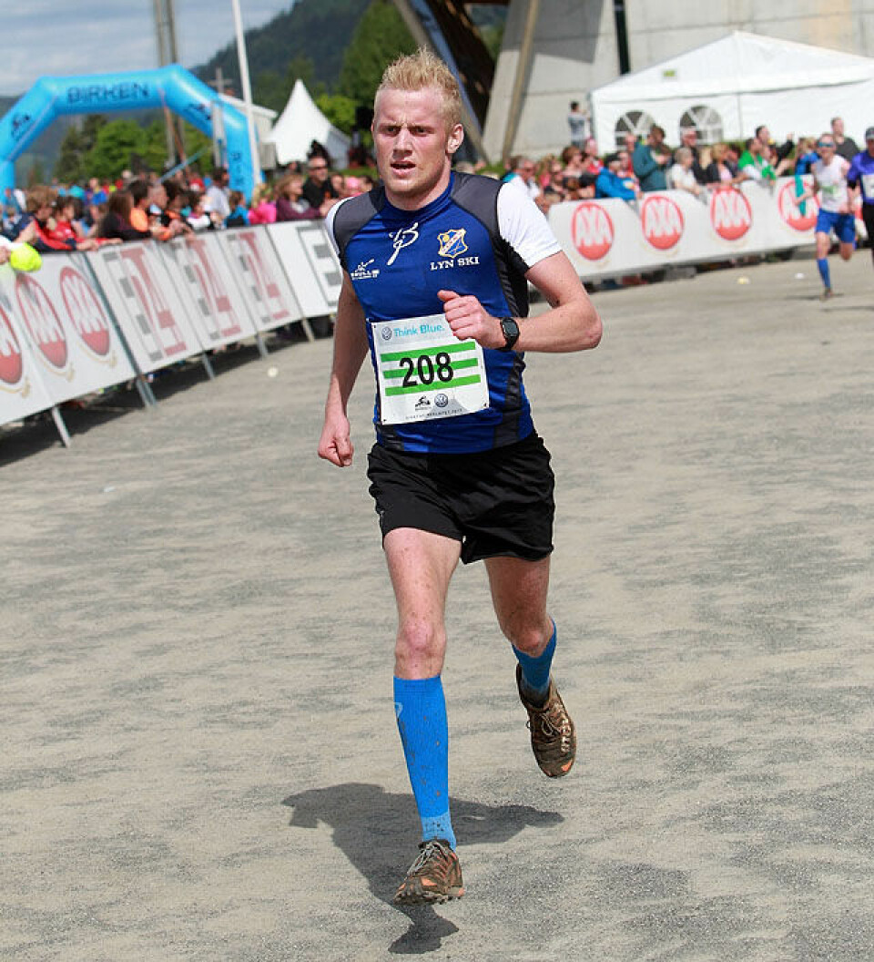Fjerde strake seieren for Gebretsadik i Birkebeinerløpet Jonas_Udjus_Frorud_mot_maal_A20G3683.jpg