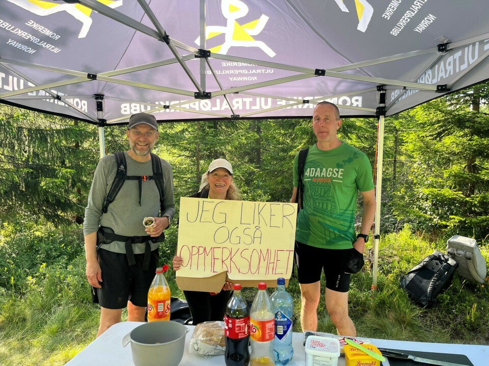 Løyperekorder av Stine Holager og Didrik Hermansen i Romeriksåsen på langs Sluttpatruljen på CP2 - foto Tom Sætereng.jpg