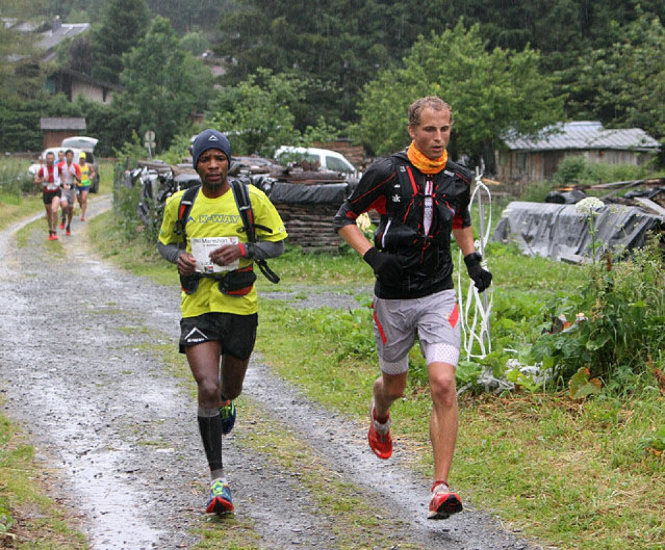 Haugsnes nr. 6 da Jornet vant Mont Blanc Marathon Ludvigsen_og_Lucky_IMG_1010.jpg