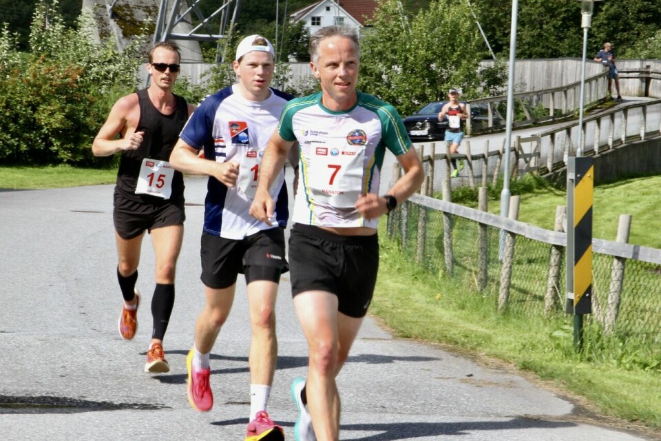Hornindalsvatnet maraton blei arrangert i alternativ løype Maraton_de_beste