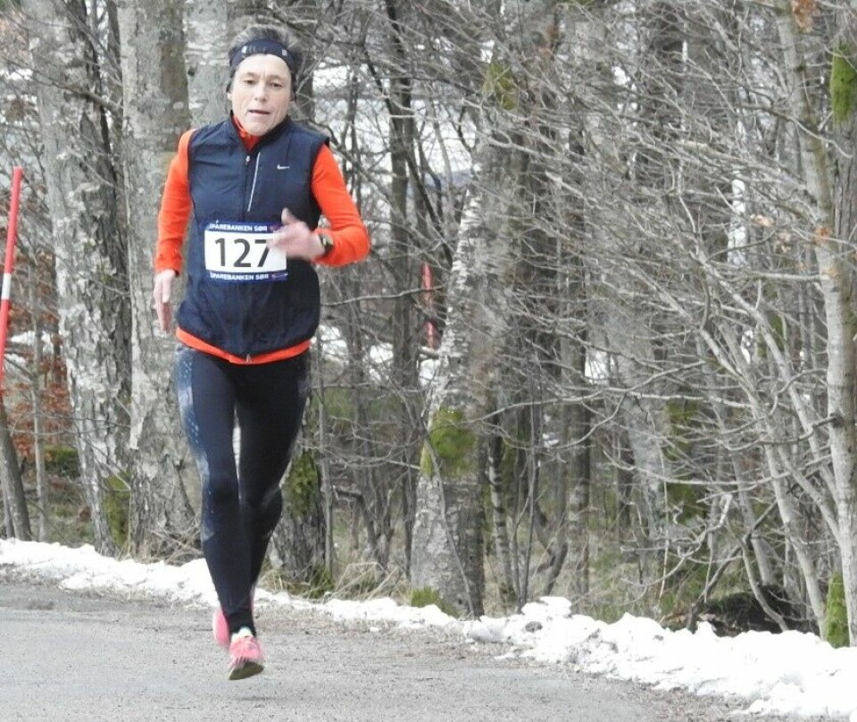 Aanensen og Ukkelberg raskest i Hålandsheia Rundt Inger_Saanum.JPG