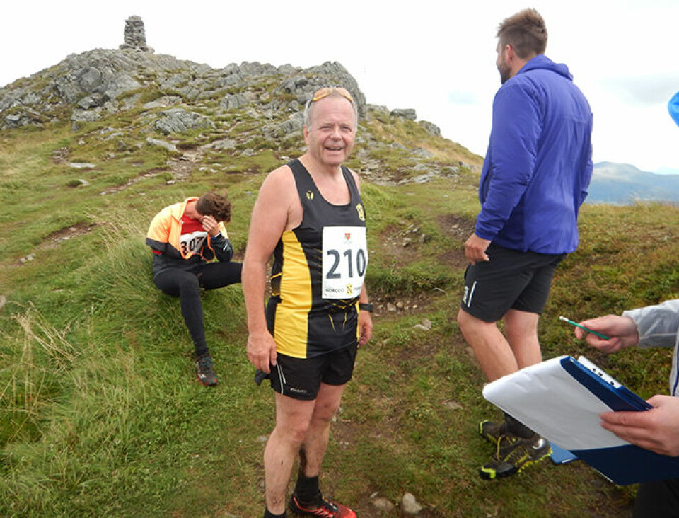 Dramatisk innspurt i motbakkeløpet Freikollen Opp FreikollenOpp-TronKjønnø.jpg