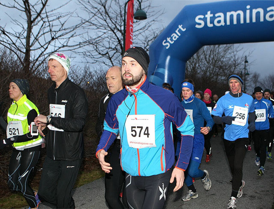 Rekorddeltaking i Nyttårsmaraton, nesten dobling fra 2012 Start2_A20G9088.jpg