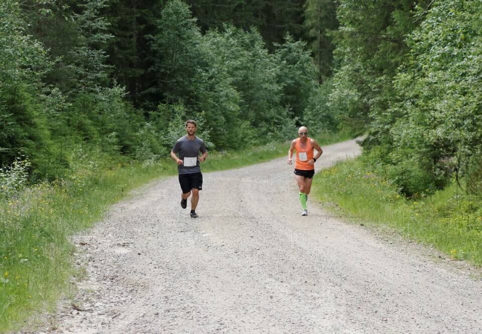 Sesongavslutning for Kondistreninga i Elverum med kvart- og halvmaraton yvind Borg og Henning Aasen.jpg