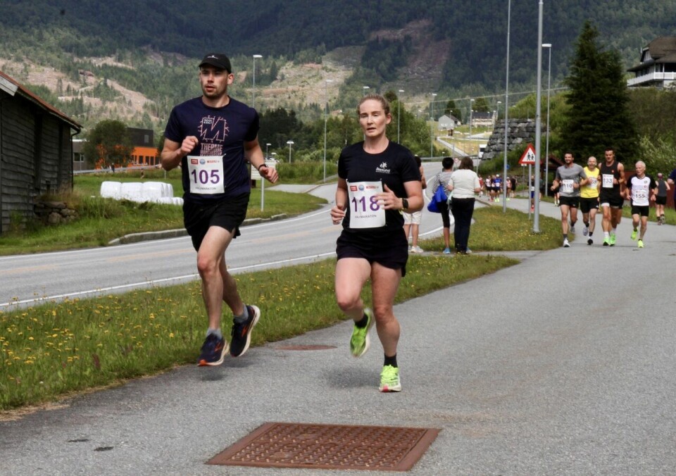 Hornindalsvatnet maraton blei arrangert i alternativ løype Halv_Malin_Berge