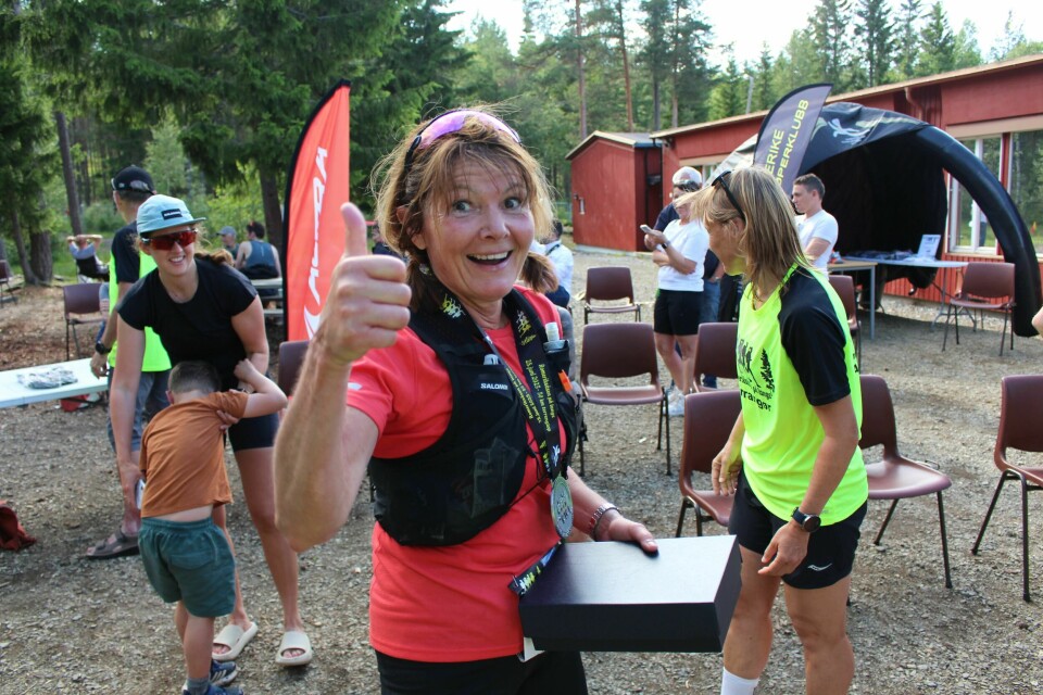 Løyperekorder av Stine Holager og Didrik Hermansen i Romeriksåsen på langs IMG_5620 Heidi Holmerud vant K60-64.JPG