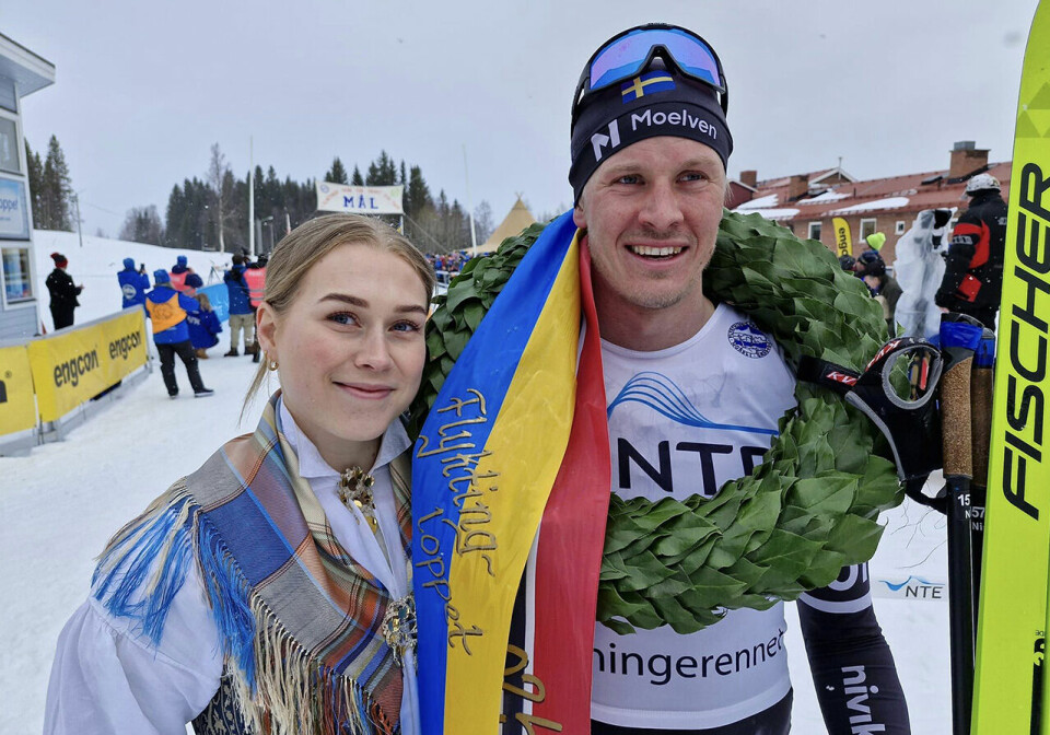 Petter Northug på 9. plass i Flyktningerennet nils-dahlsten.jpg