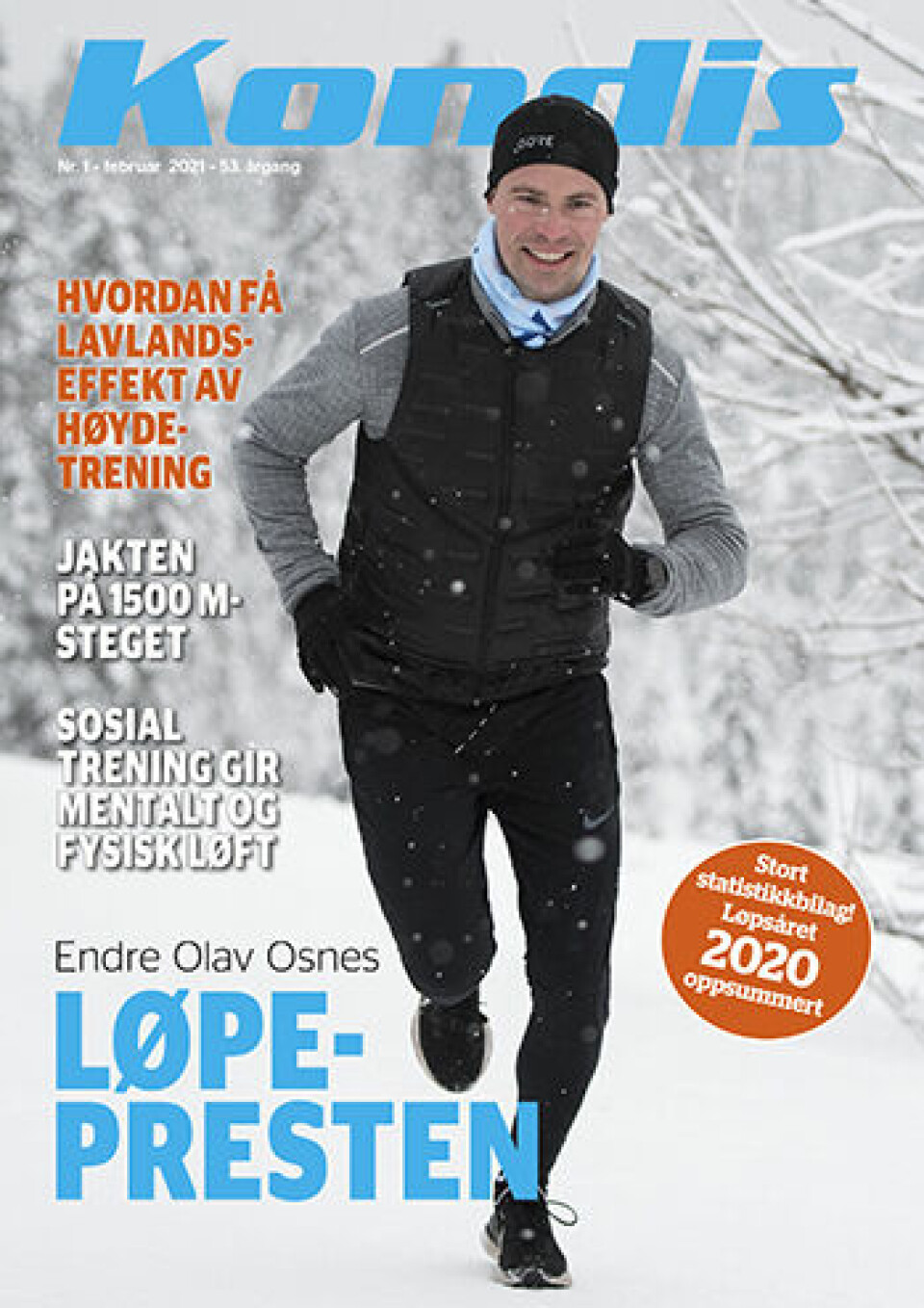 Årets første Kondis-blad er ute – med fyldig statistikkbilag Kondis2101_350.jpg