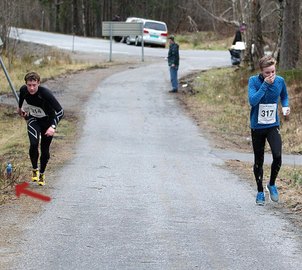 Rekorddeltaking i Nyttårsmaraton, nesten dobling fra 2012 Joachim_Gustavsen_og_Martin_Hauge-Nilsen_A20G9565.jpg