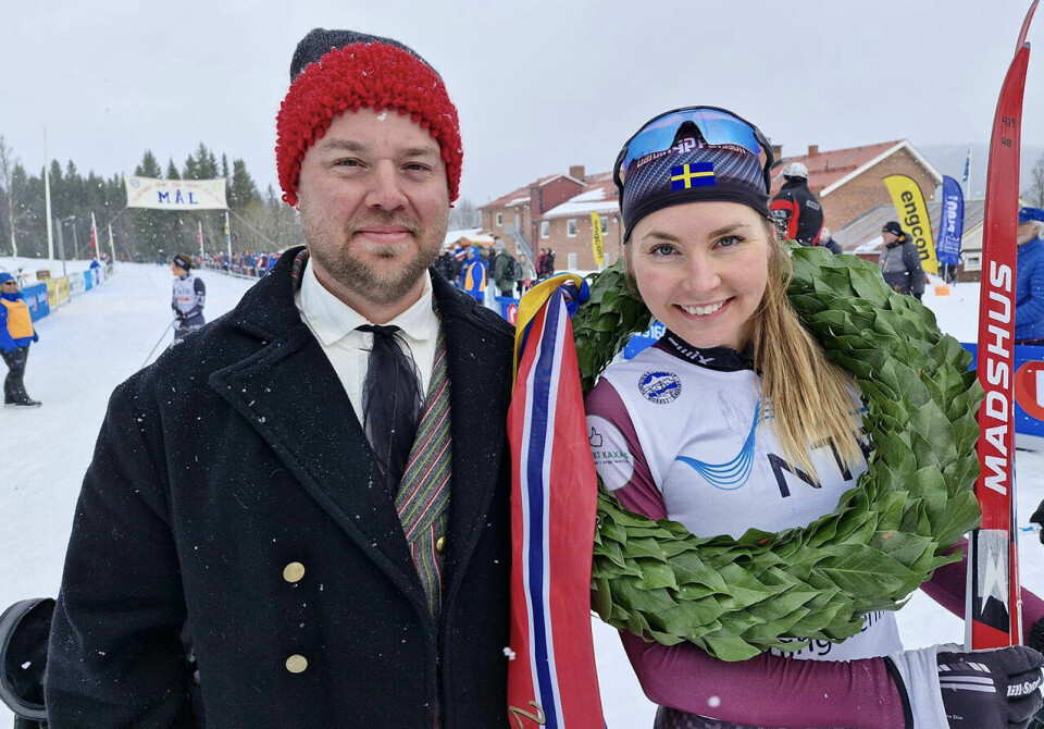 Petter Northug på 9. plass i Flyktningerennet hedda-baangman.jpg