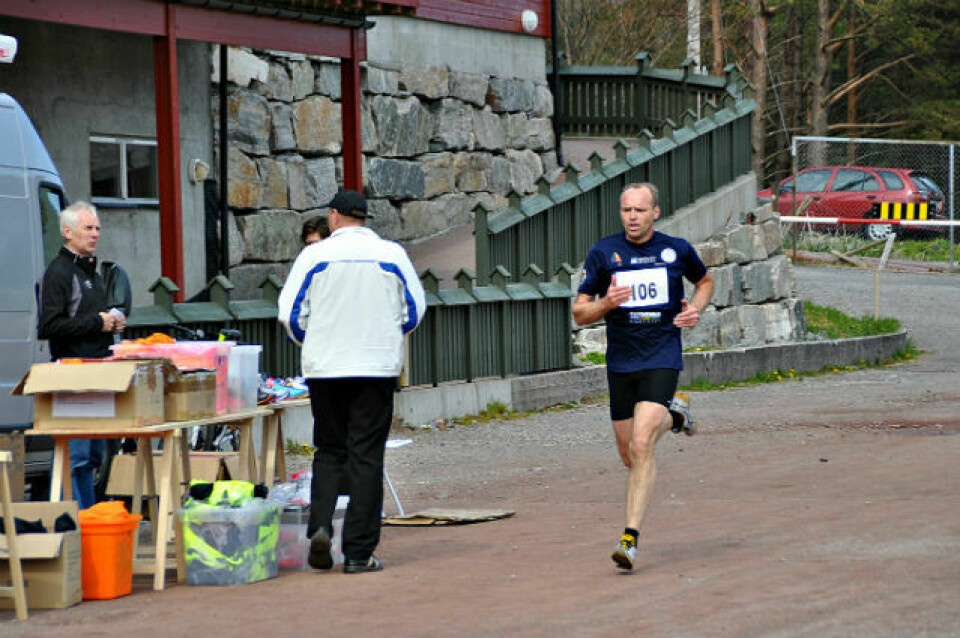 Andreas Carlborg med ny løyperekord