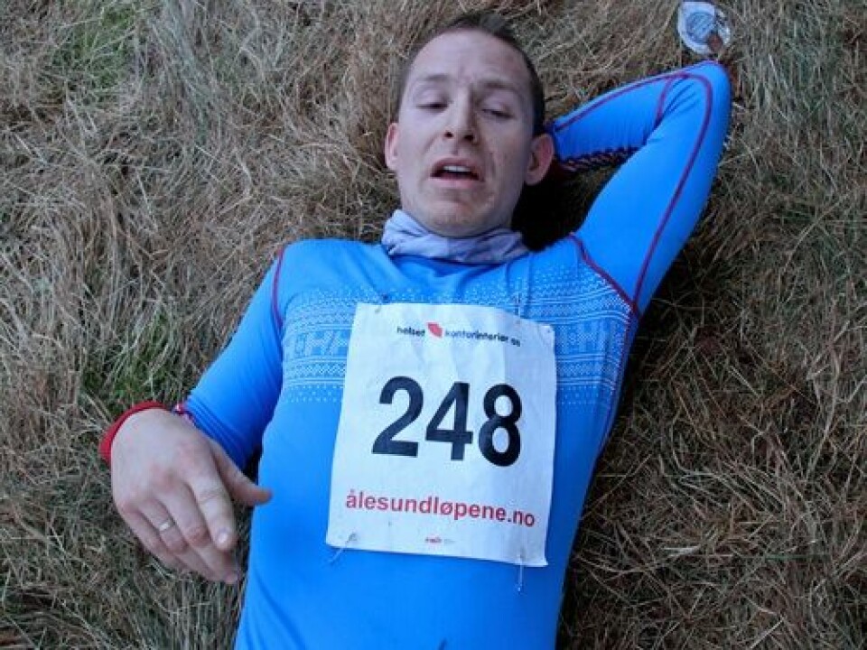 Rekorddeltaking i Nyttårsmaraton, nesten dobling fra 2012 Arve_Haugland.jpg