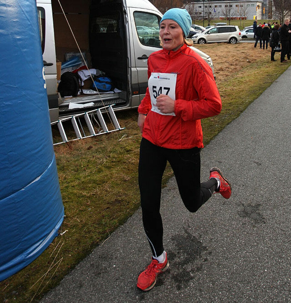 Rekorddeltaking i Nyttårsmaraton, nesten dobling fra 2012 Dame_i_maal_nr547_A20G0444.jpg