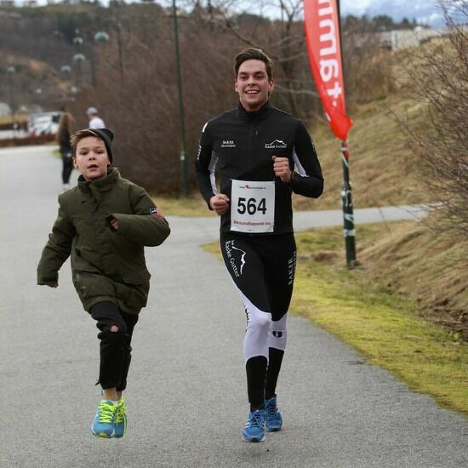 Rekorddeltaking i Nyttårsmaraton, nesten dobling fra 2012 Daniel_Opsvik_2