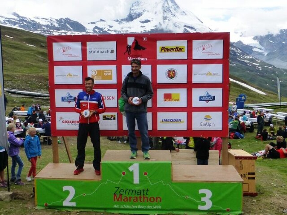 Gode norske plasseringer i Zermatt Maraton sveinerikbakke