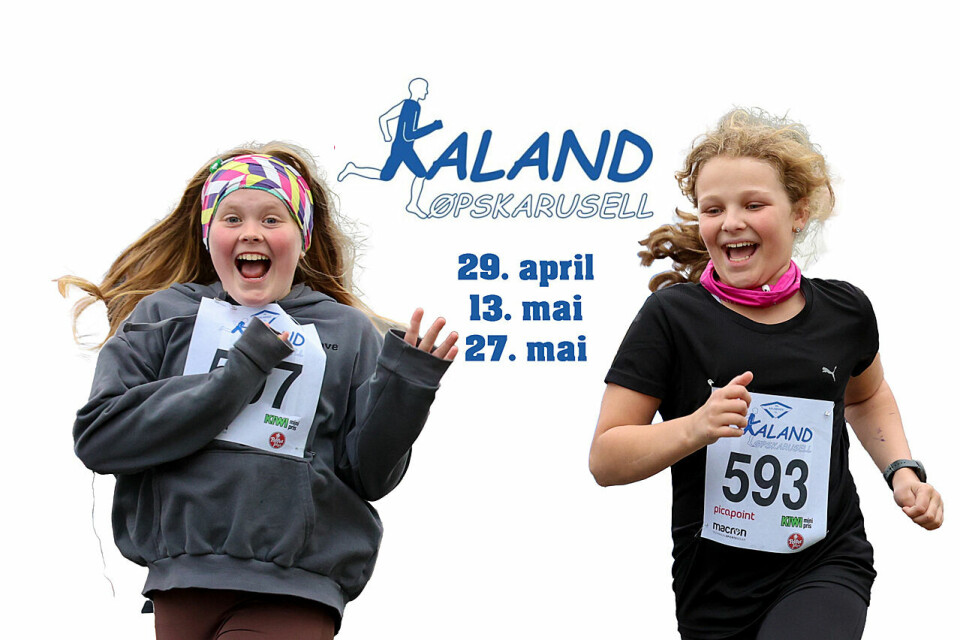 Det blir både barneløp og 3, 5 og 10 km i Kaland Løpskarusell. (Foto/montasje: Arne Dag Myking) Det blir både barneløp og 3, 5 og 10 km i Kaland Løpskarusell. (Foto/montasje: Arne Dag Myking)