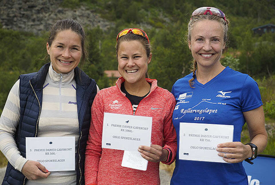 Nicoline Baartvedt og Håkon Urdal vant Rallarvegsløpet 7232292-3-beste-kvinner.jpg