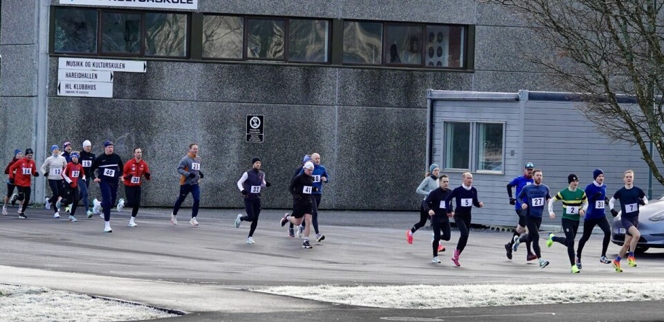 Lørdag gikk det siste løpet i Hareid Vinterkarusell for denne sesongen Starten