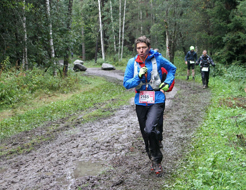 Kaldt og sleipt i Ultra-trail Mont Blanc