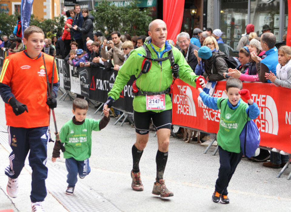 Kaldt og sleipt i Ultra-trail Mont Blanc