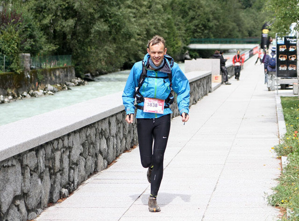 Kaldt og sleipt i Ultra-trail Mont Blanc