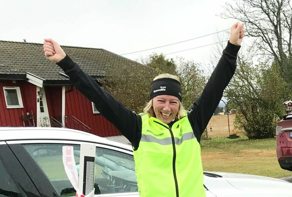Tidligere løp Merete for å bli best – nå er løpeglede viktigere Merete Støverud Stokke løp under 1 time på 10 km da Kondistreninga Årnes arrangerte Kondisløpet 31. oktober 2020