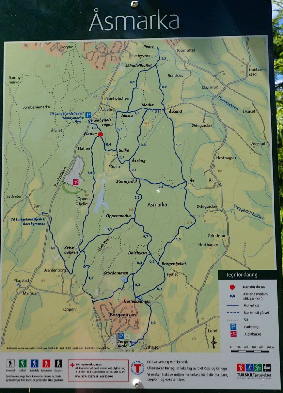 Min beste langtur i Ullensaker Marianne Røhmes beste langtur i Ullensaker fra Skogmo, via Åfallet til Åsmarka