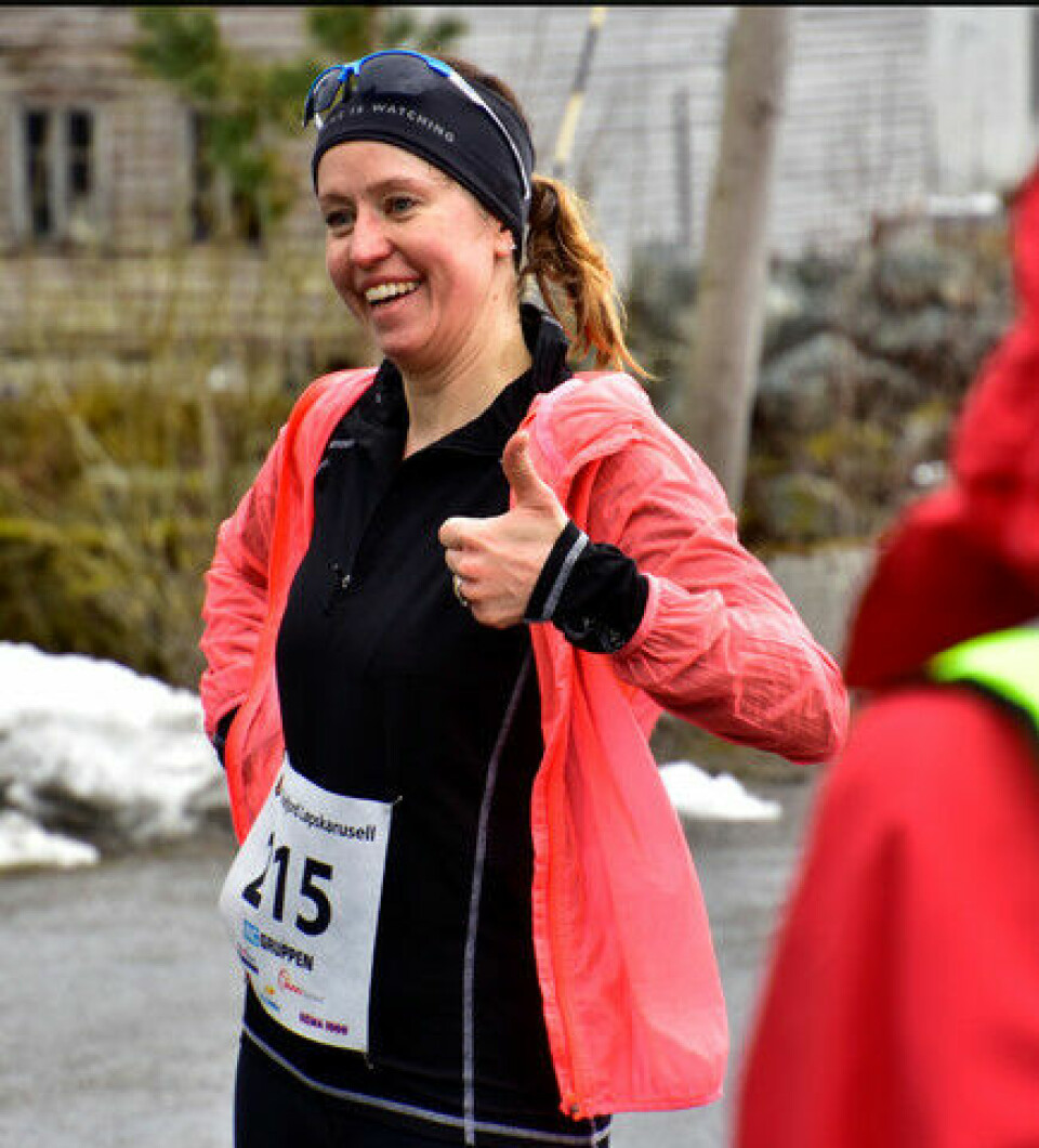 Deltakerrekord og to løyperekorder i Eikefjord Halvmaraton Vinner Halvmaraton kv. - Karolina Anna Zukrowska.jpg