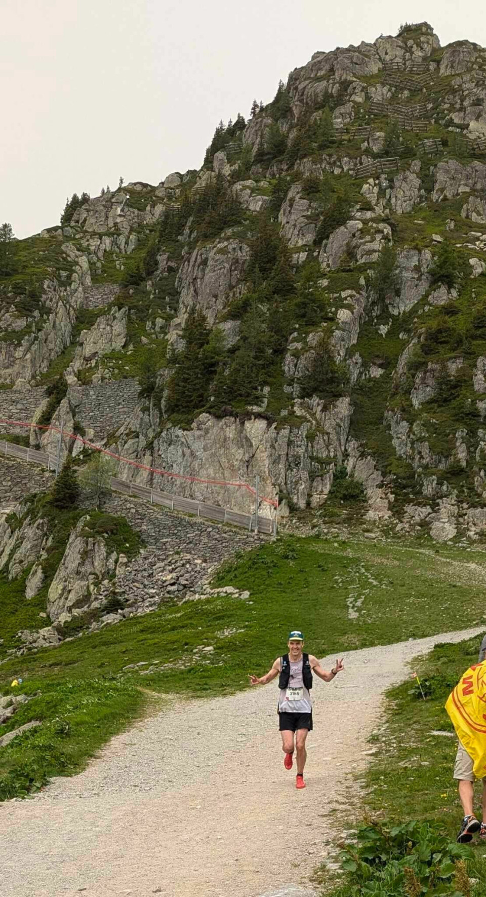 Klasseseier til Helge Tepstad på 23 kilometeren i Mont Blanc Marathon Helge-Tepstad-foto-privat.jpg