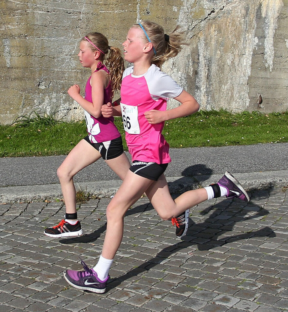 92 Irongirls løp 5 km på Indre havn Kristine_Alne_naer_Eira_Austad_A20G7838