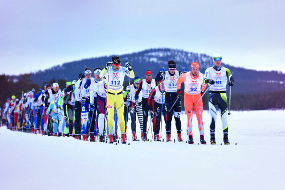 Dahl spurtslo Aukland og Moen Fjeld etter 200 km John_Kristian_Dahl_etter_start.jpg