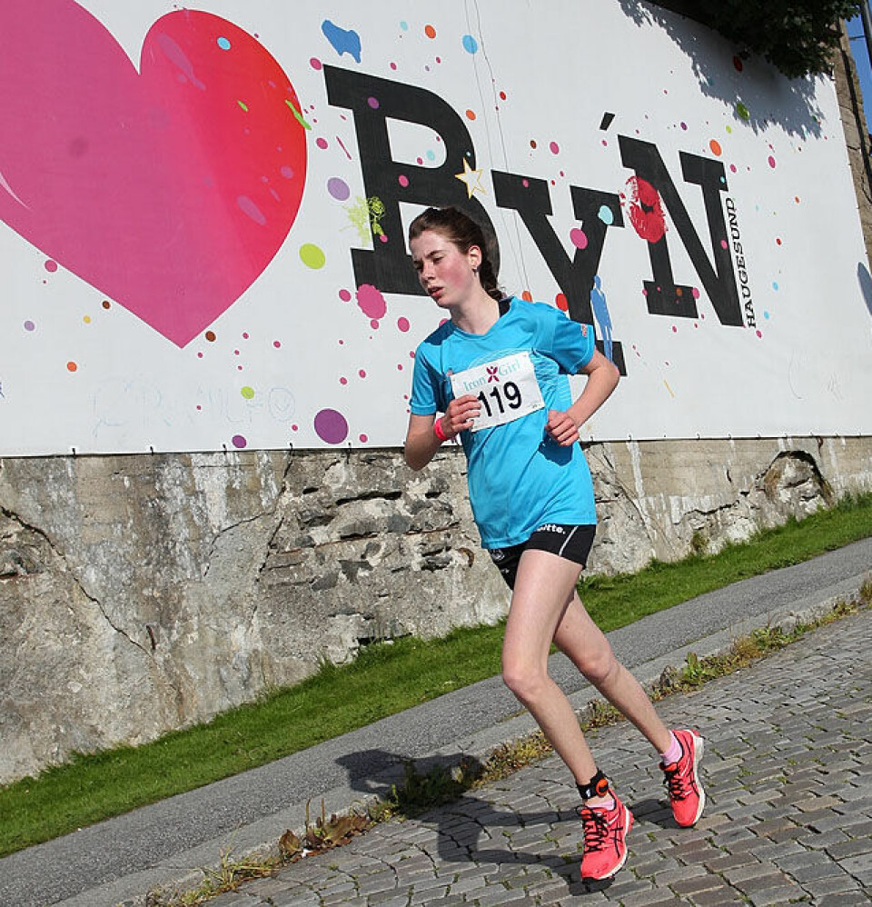 92 Irongirls løp 5 km på Indre havn