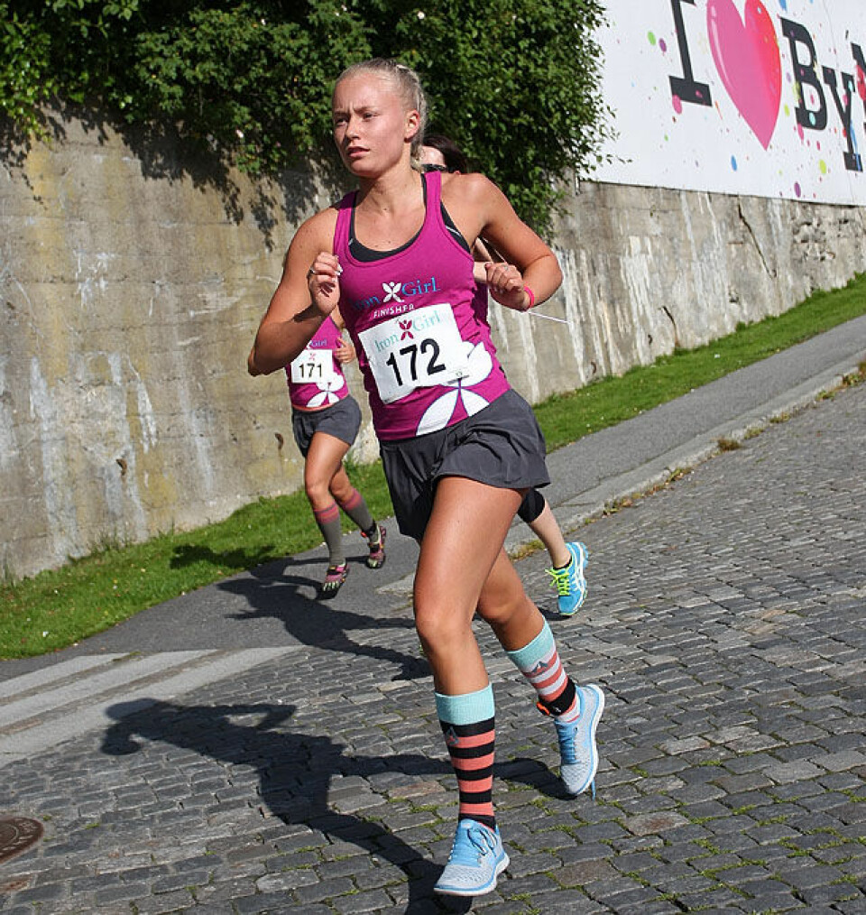 92 Irongirls løp 5 km på Indre havn
