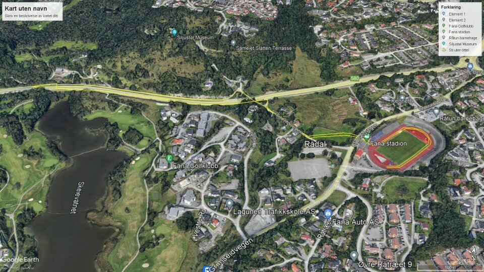 Sommerkarusellen 22. august med barne- og Gneistløp i tillegg Løypekart Gneistløpet 2,6km.jpg