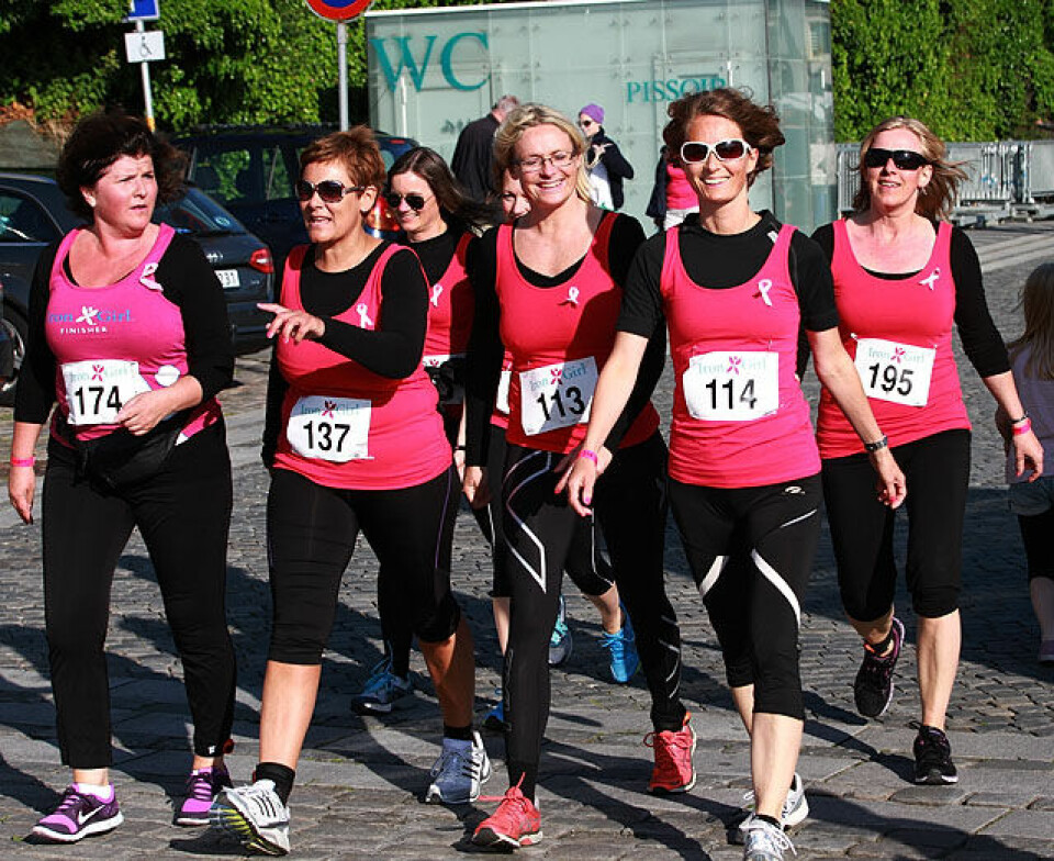 92 Irongirls løp 5 km på Indre havn