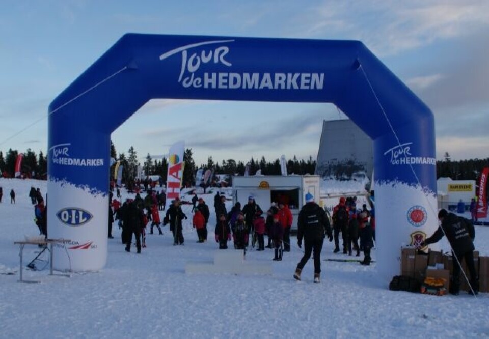 Tour de Hedmarken sprintet i gang på Budor Maalportal.jpg