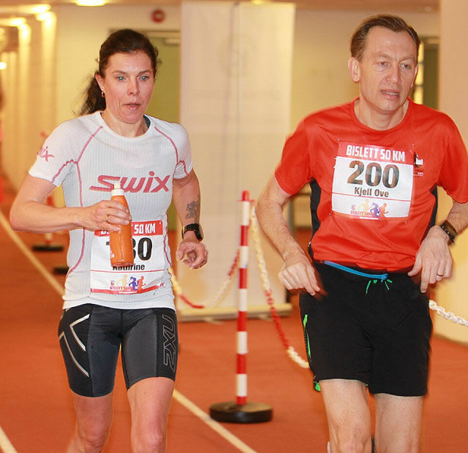 Bislett 50 km: John H. Strupstad og Kristine B. Walhovd vant Kathrine_Soemme_Kjell_Ove_Breivik_A20G0605.jpg