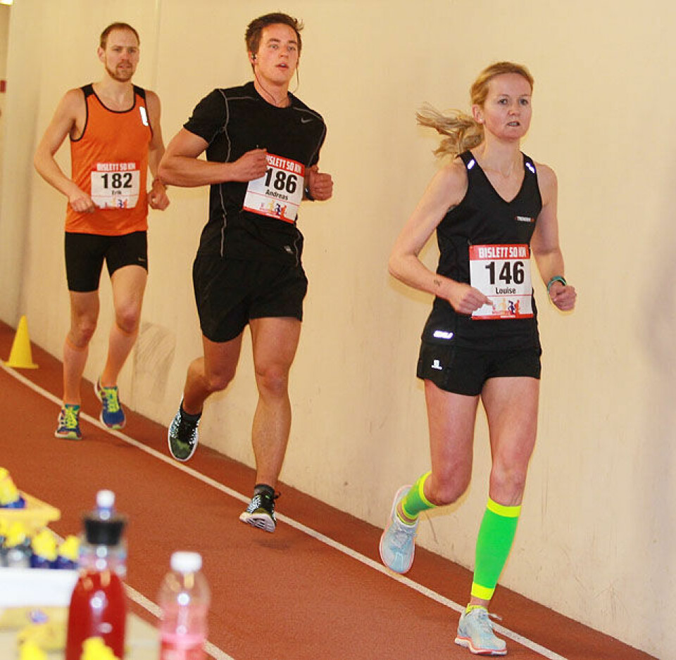 Bislett 50 km: John H. Strupstad og Kristine B. Walhovd vant Louise_Skak_m_fl_A20G0542.jpg
