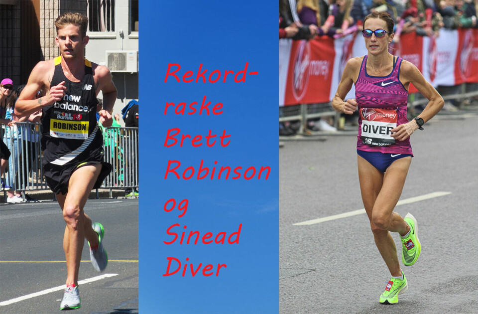 Brett Robinson og Sinead Diver er Australias to nye rekordholdere på maraton. (Foto: Wikipedia) Brett Robinson og Sinead Diver er Australias to nye rekordholdere på maraton. (Foto: Wikipedia)