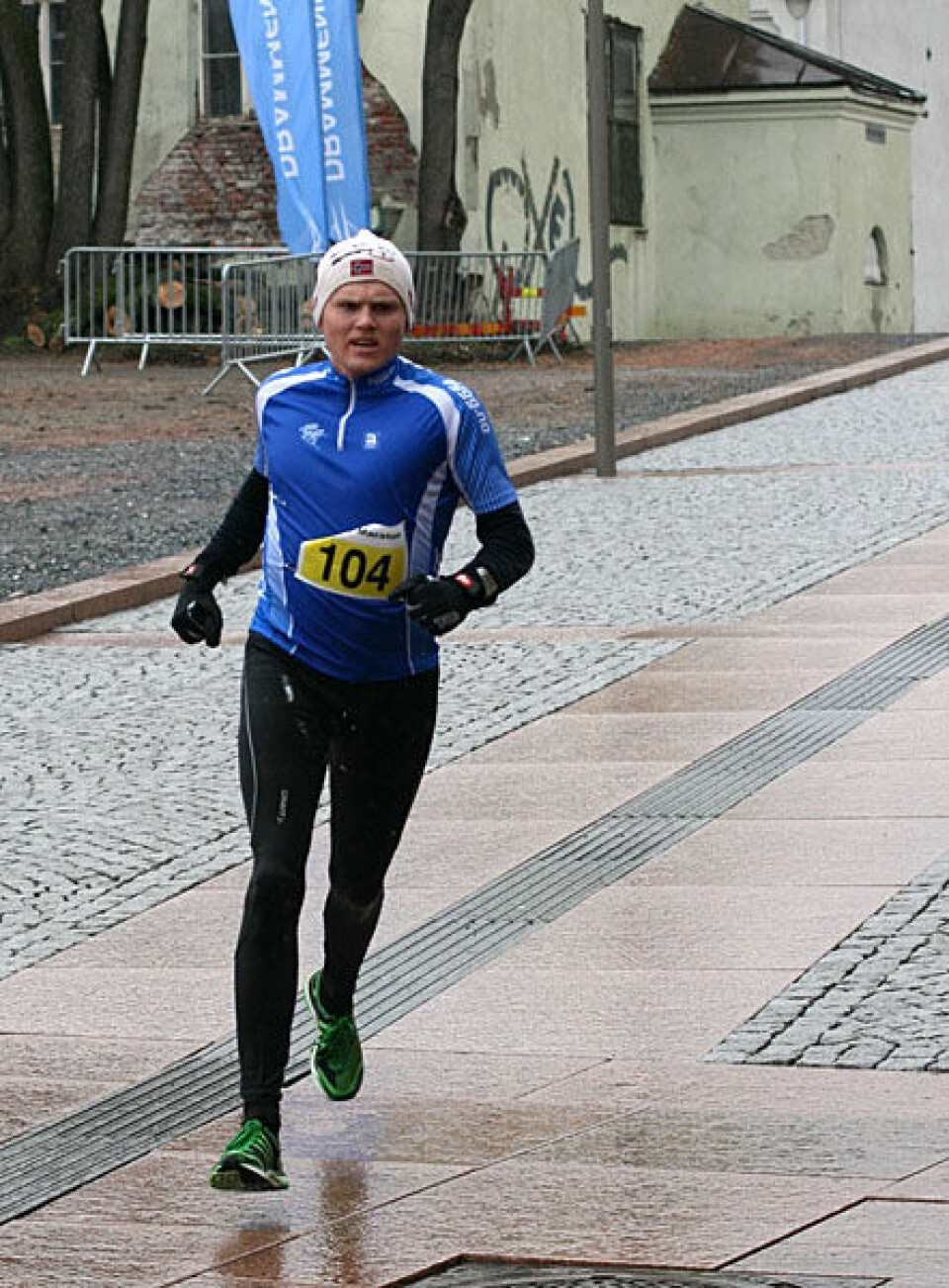 Paraplyvær under Påskemaraton