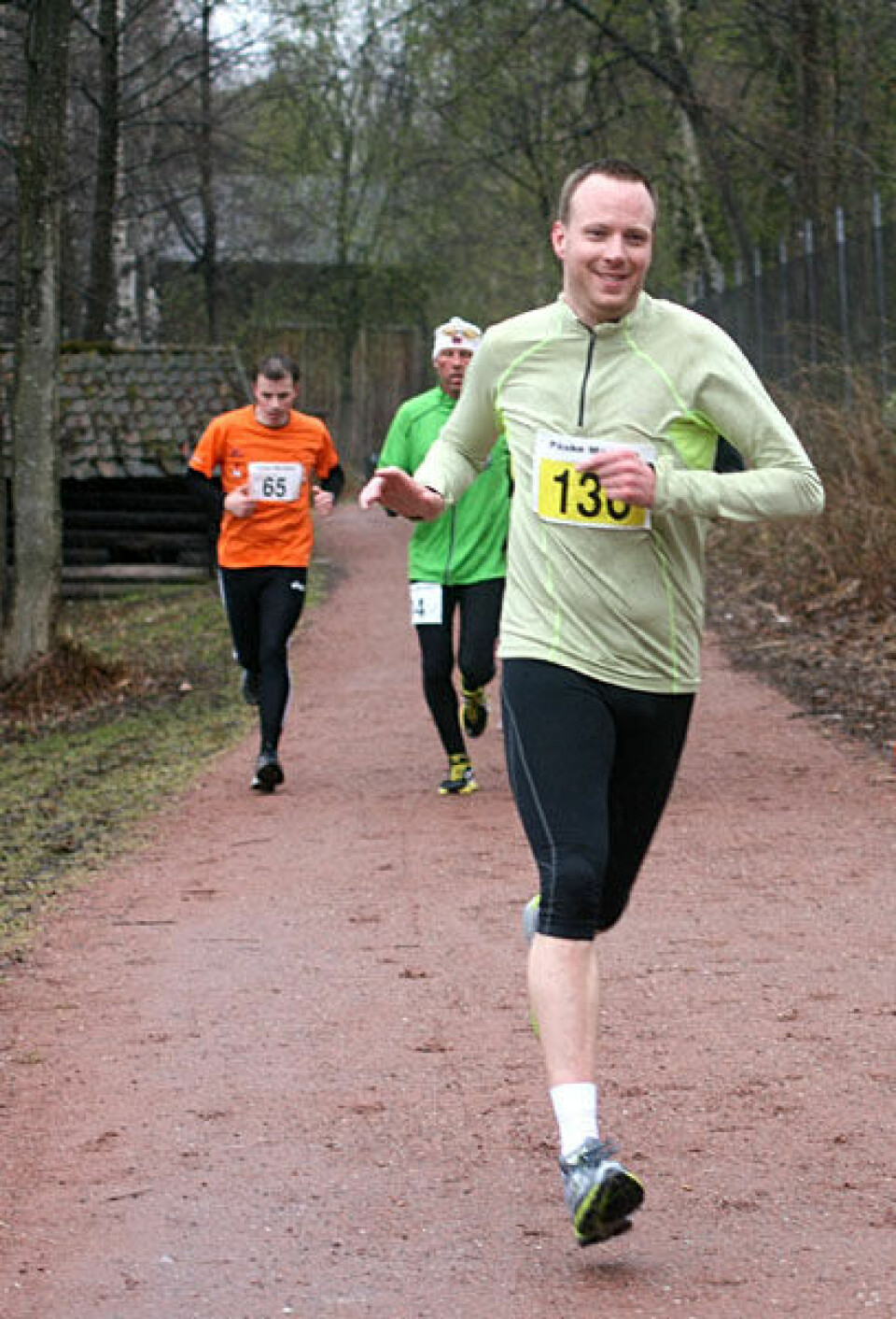Paraplyvær under Påskemaraton