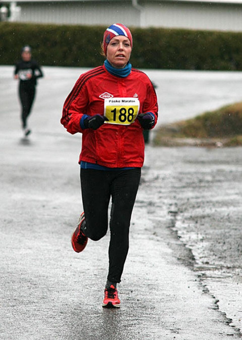 Paraplyvær under Påskemaraton