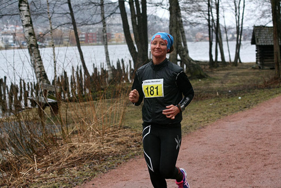 Paraplyvær under Påskemaraton