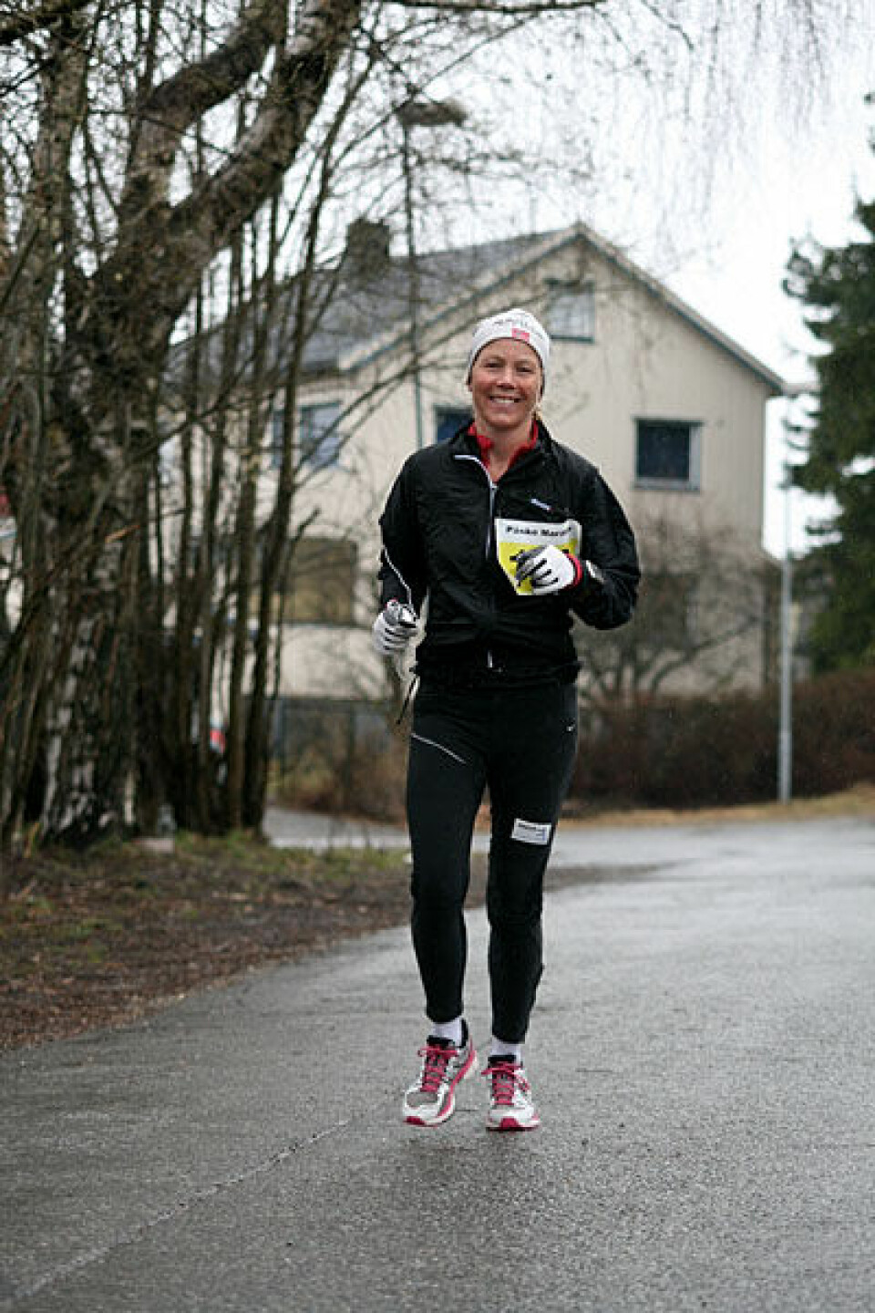 Paraplyvær under Påskemaraton